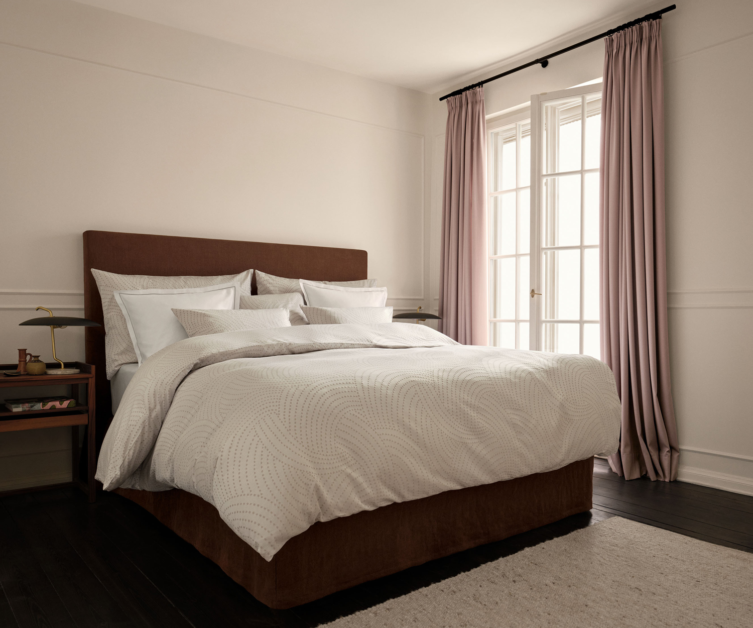 Schlossberg bed linen YAEL beige Jacquard Deluxe Schlossberg bed linen YAEL beige Jacquard Deluxe