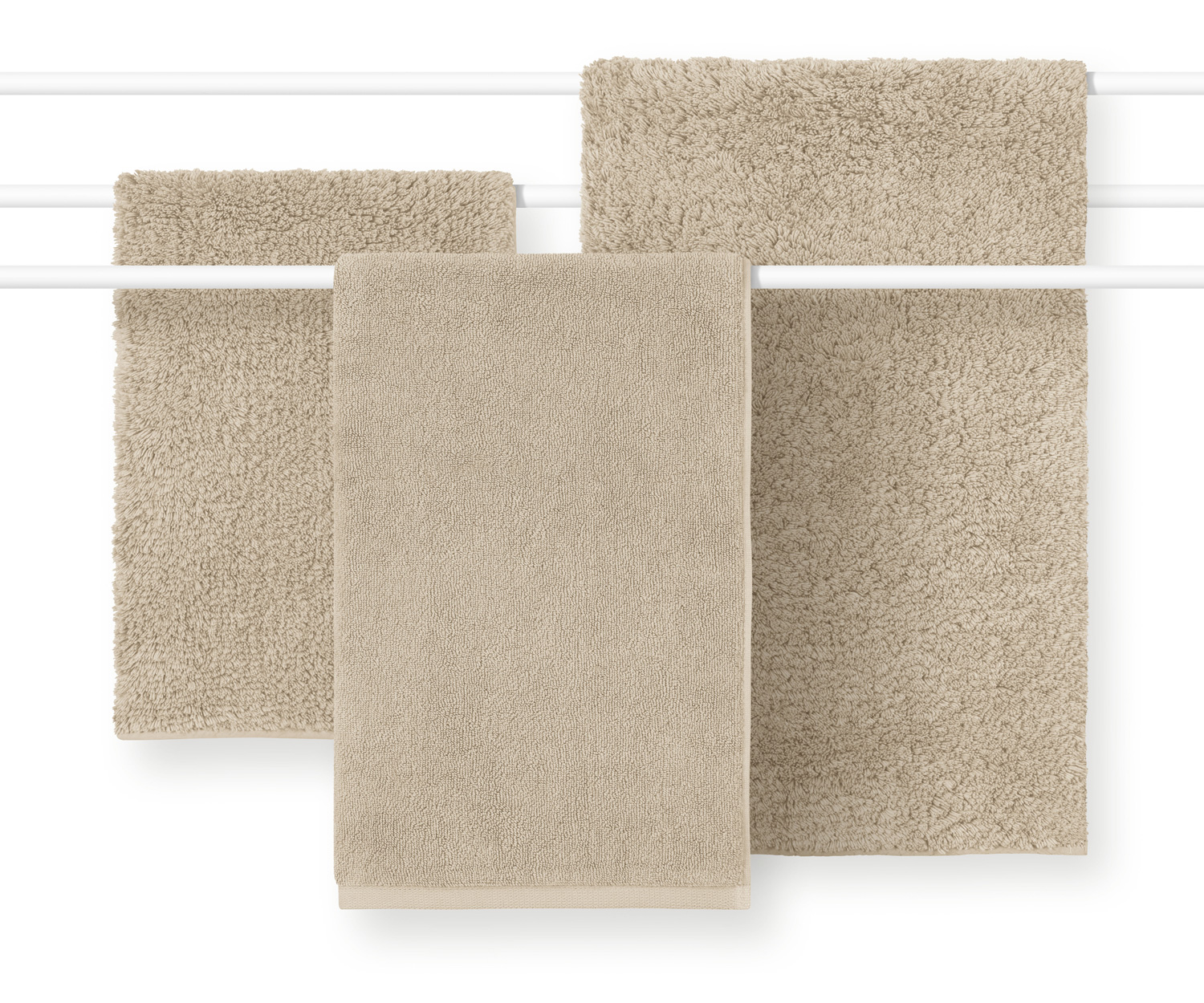 Schlossberg Bathrug COSHMERE GOTS col. sand