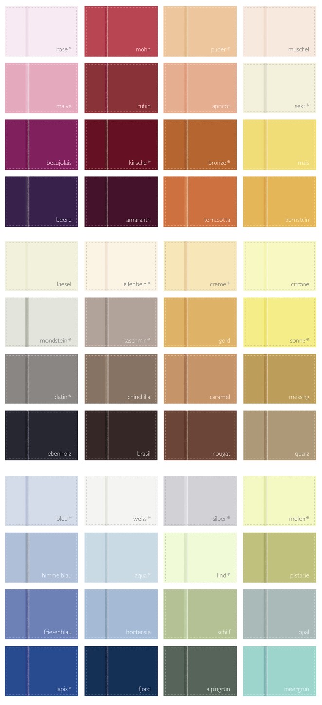 farbkarte-graser56db1d5be1e1d Ropa de cama FARO de Graser - Carta de colores