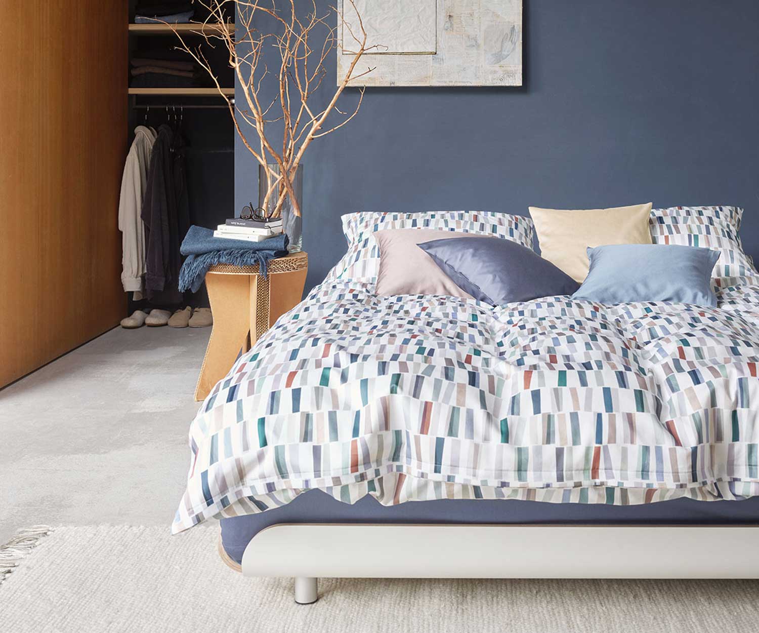 Schlossberg_Bettwaesche_Vito_Lifestyle Schlossberg VITO BLANC bed linen - Sateen