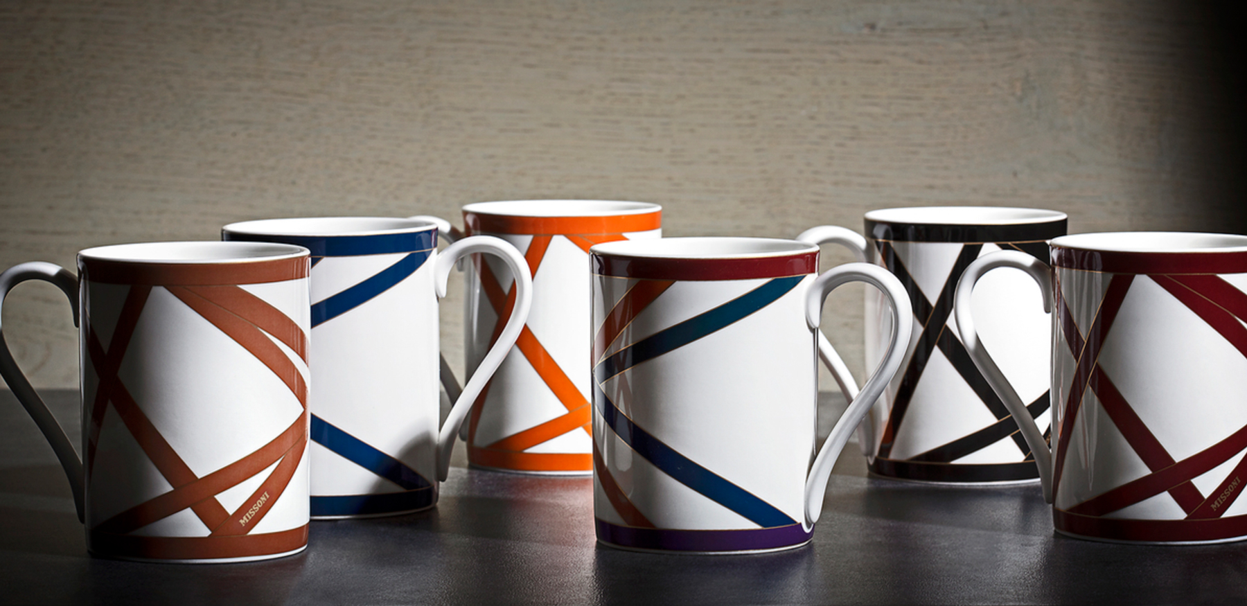 Missoni-Kaffebecher-Banner