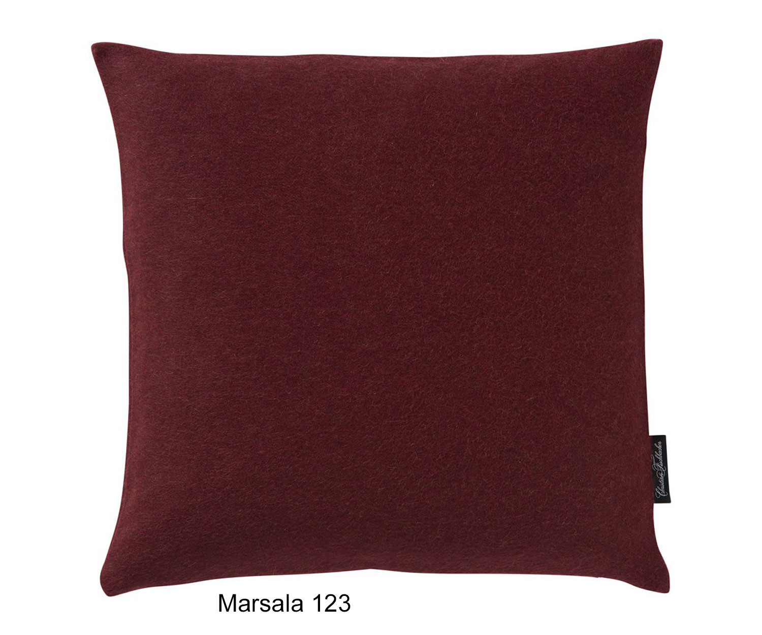 Cojín decorativo PURO de Fischbacher col. 123 marsala- Alpaca 