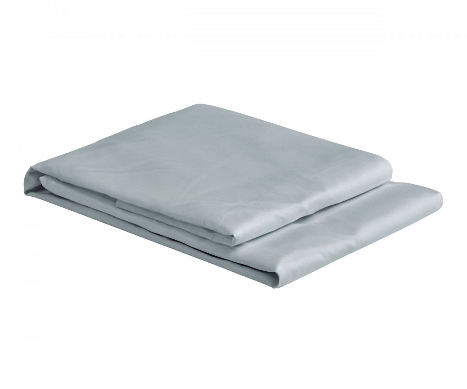 Fischbacher-Spannbettlaken-grau-025 Sábana para topper JERSEY UNI de Fischbacher col. 025 grey