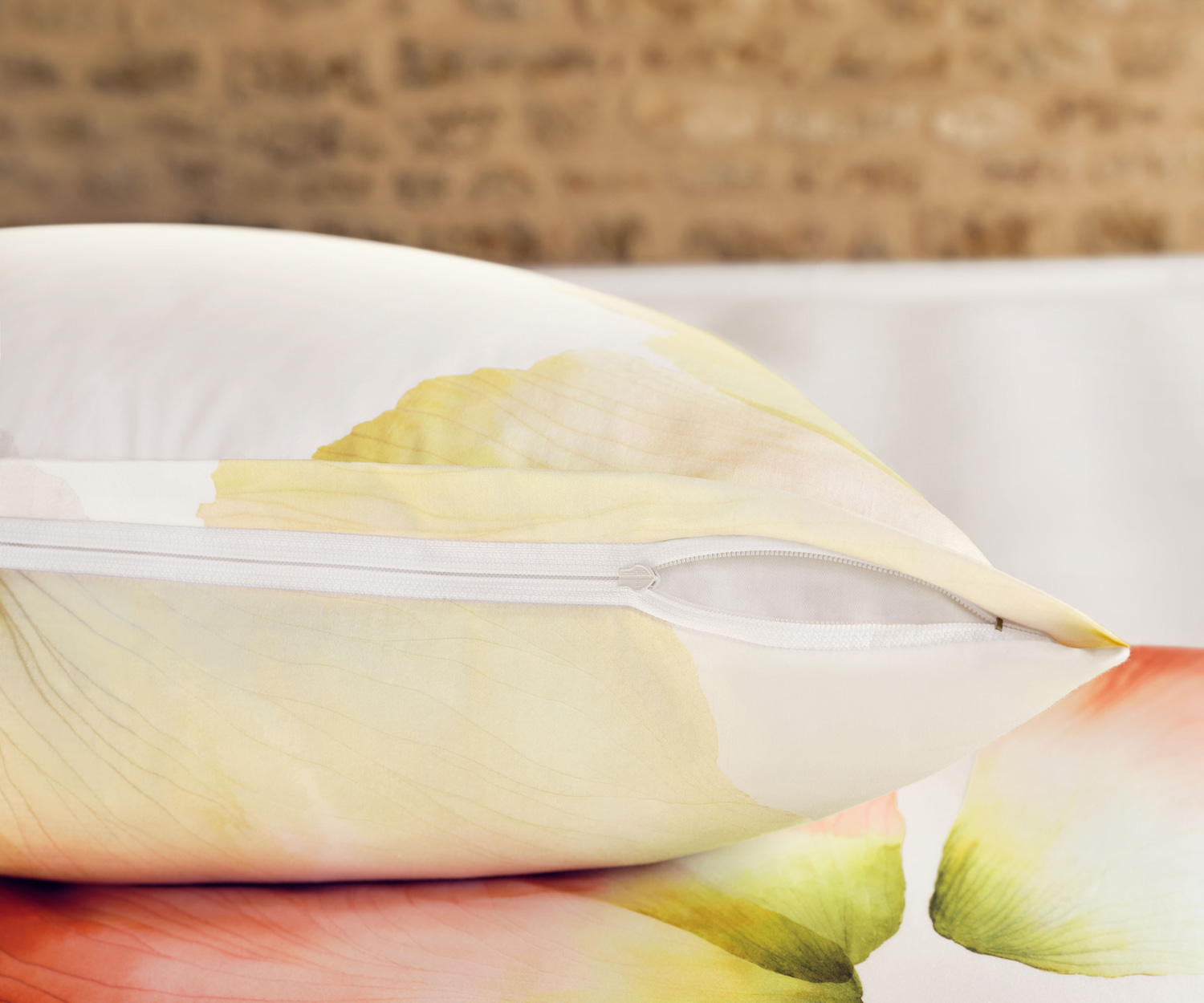 Schlossberg-AURORA-blanc_Detail Schlossberg ropa de cama AURORA Satin