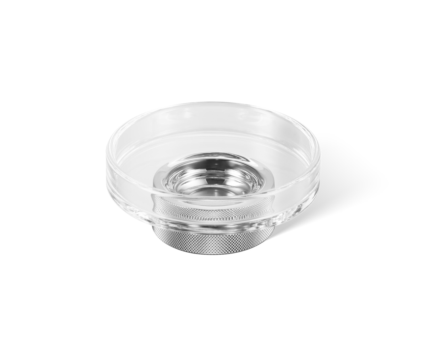 Decor-Walther-CLUB-STS-Chrom-Klar DECOR WALTHER soap dish CLUB col. chrome