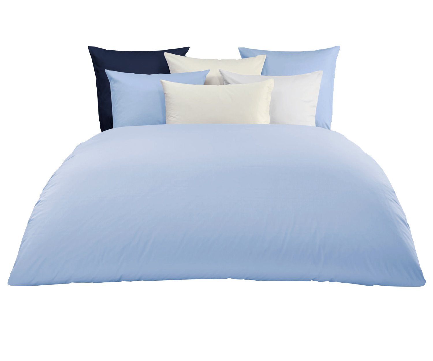 Fischbacher-Bettwaesche-841-satin-uni-ciel Fischbacher ropa de cama sateen col. 841 cielo