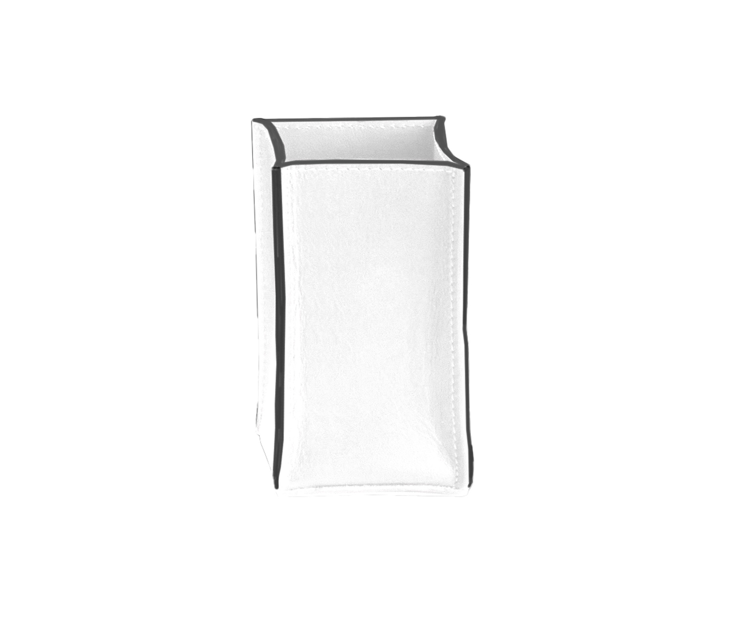 Decor_Walther_Nappa_Koecher_0938250_snow-white Decor Walther NAPPA Quiver snow white