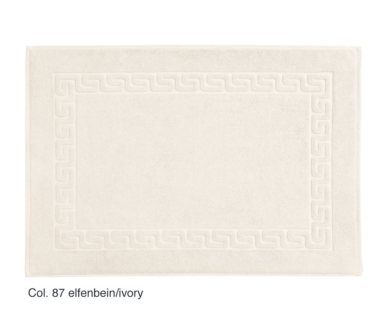 Weseta DREAMFLOR shower mat col. 87 ivory