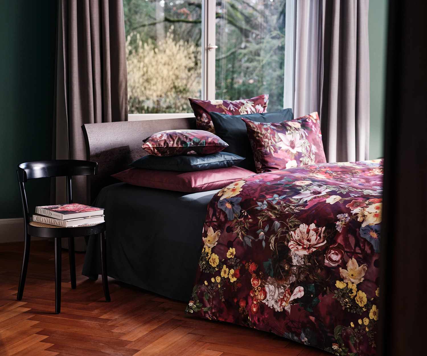Fischbacher SATIN EUPHORIC – Exuberancia floral y lujo excepcional