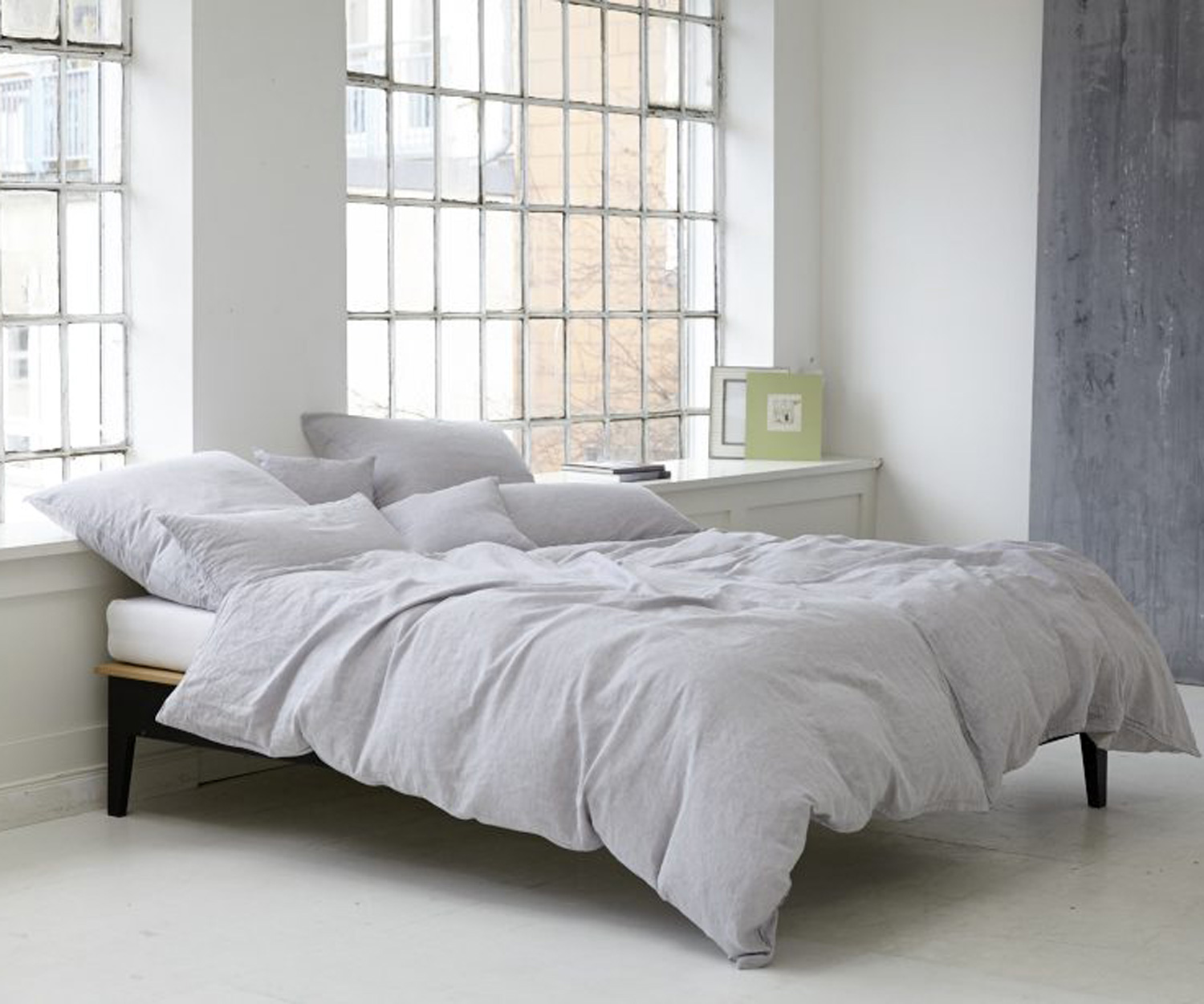 Elegante-bed-linen-7062-9_Milieu Ropa de cama PURE de Elegante - light grey