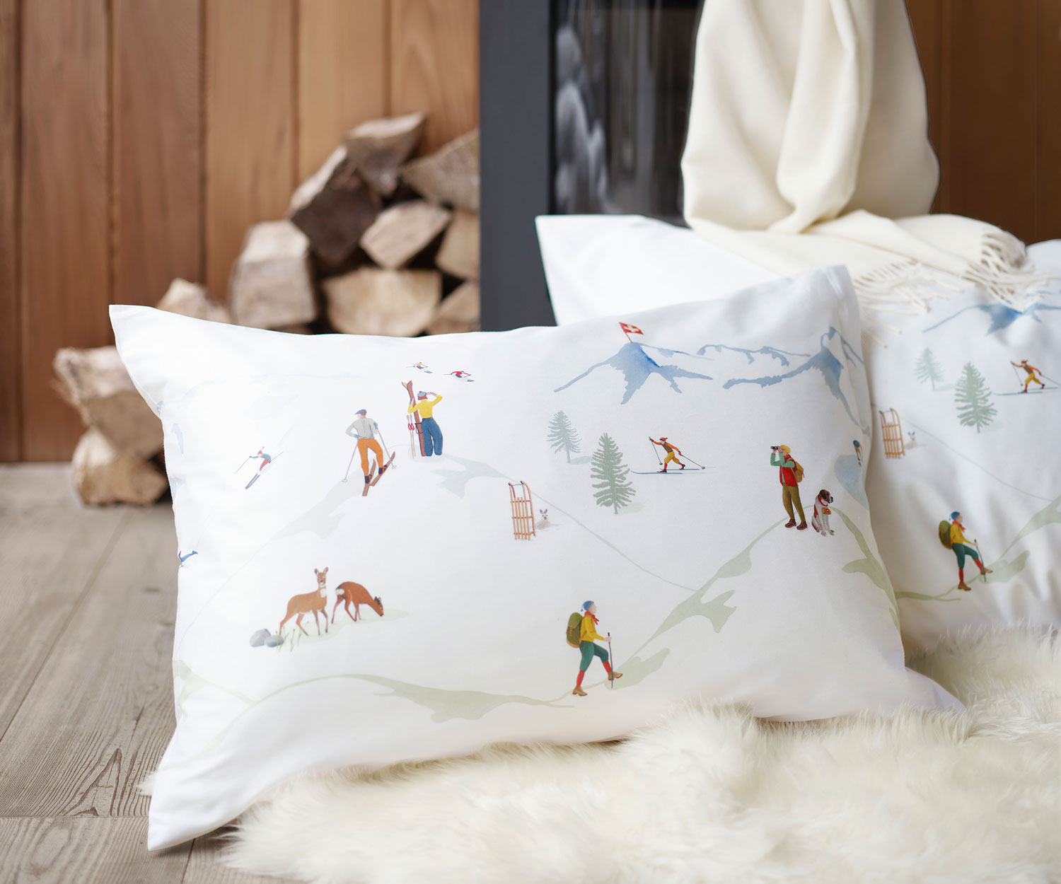 Schlossberg-Bettwaesche-HW19-ALPINA-blancvlv4xHJMUKzZJ Schlossberg bed linen ALPINA - Sateen