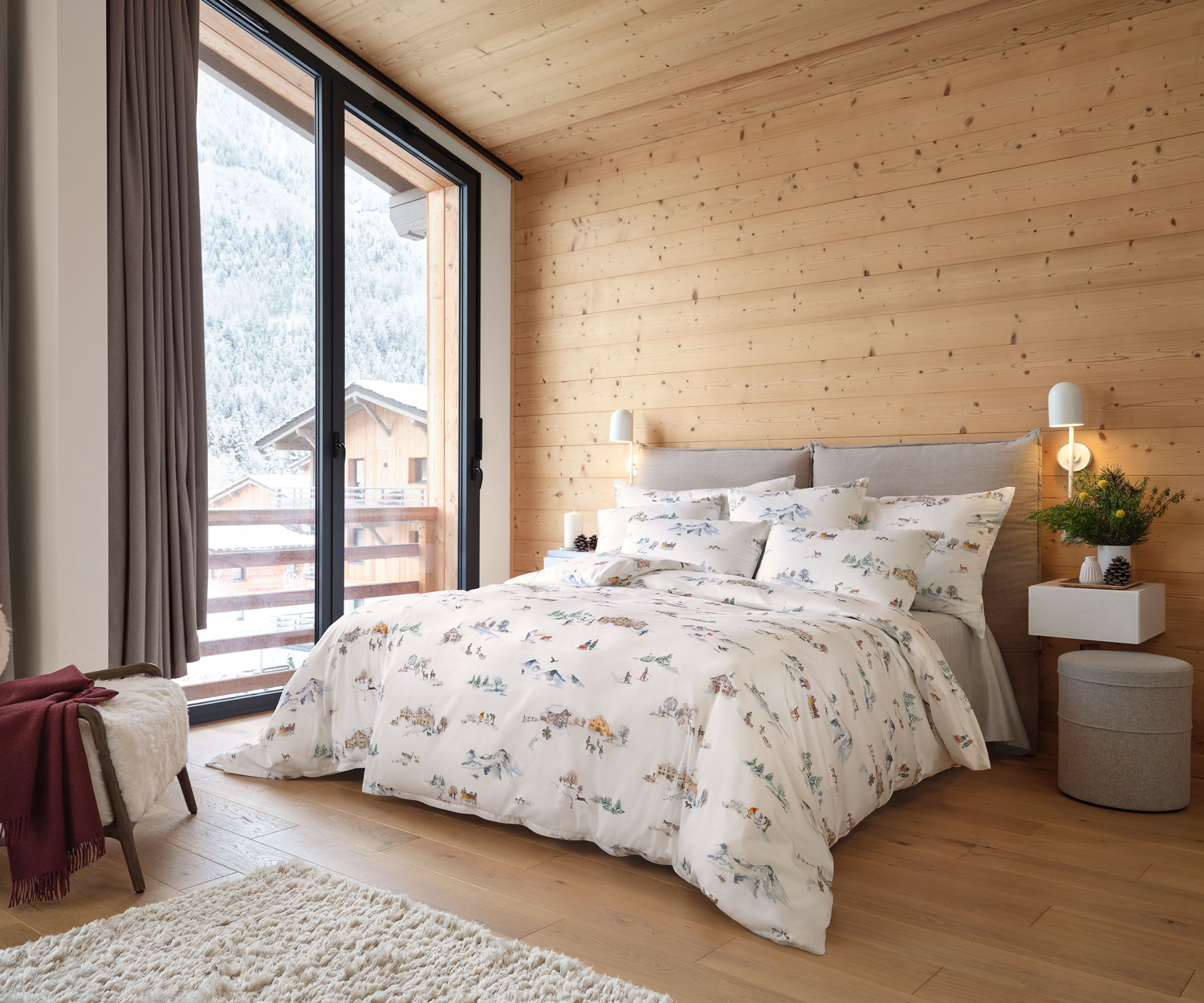 Schlossberg_Bettwaesche_MONTAGNA_blanc Schlossberg MONTAGNA bed linen Jersey