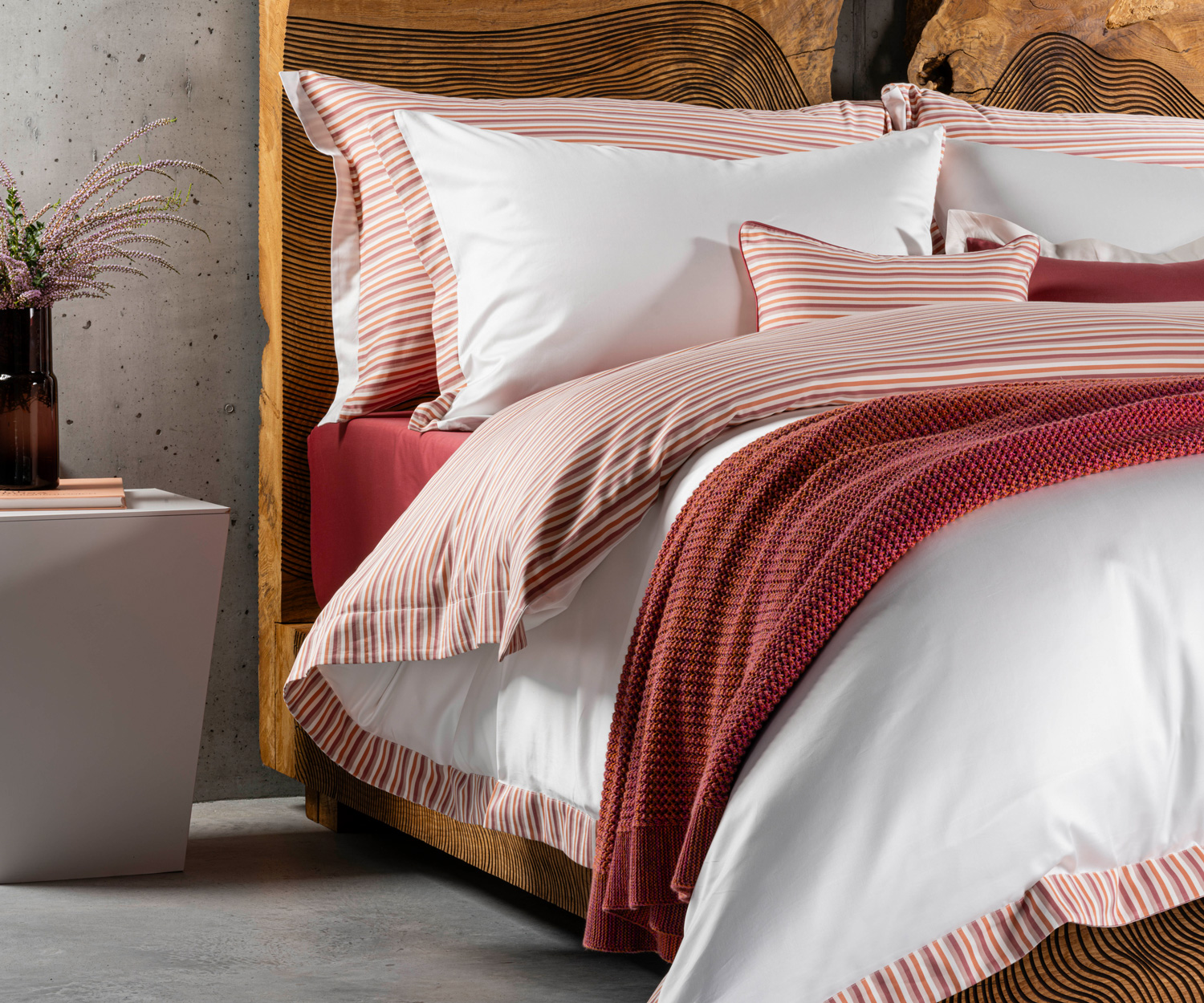 BAYA-Bed-Linen-Marc-Leopold Celso de Lemos BAYA Ropa de cama Jacquard con Satén