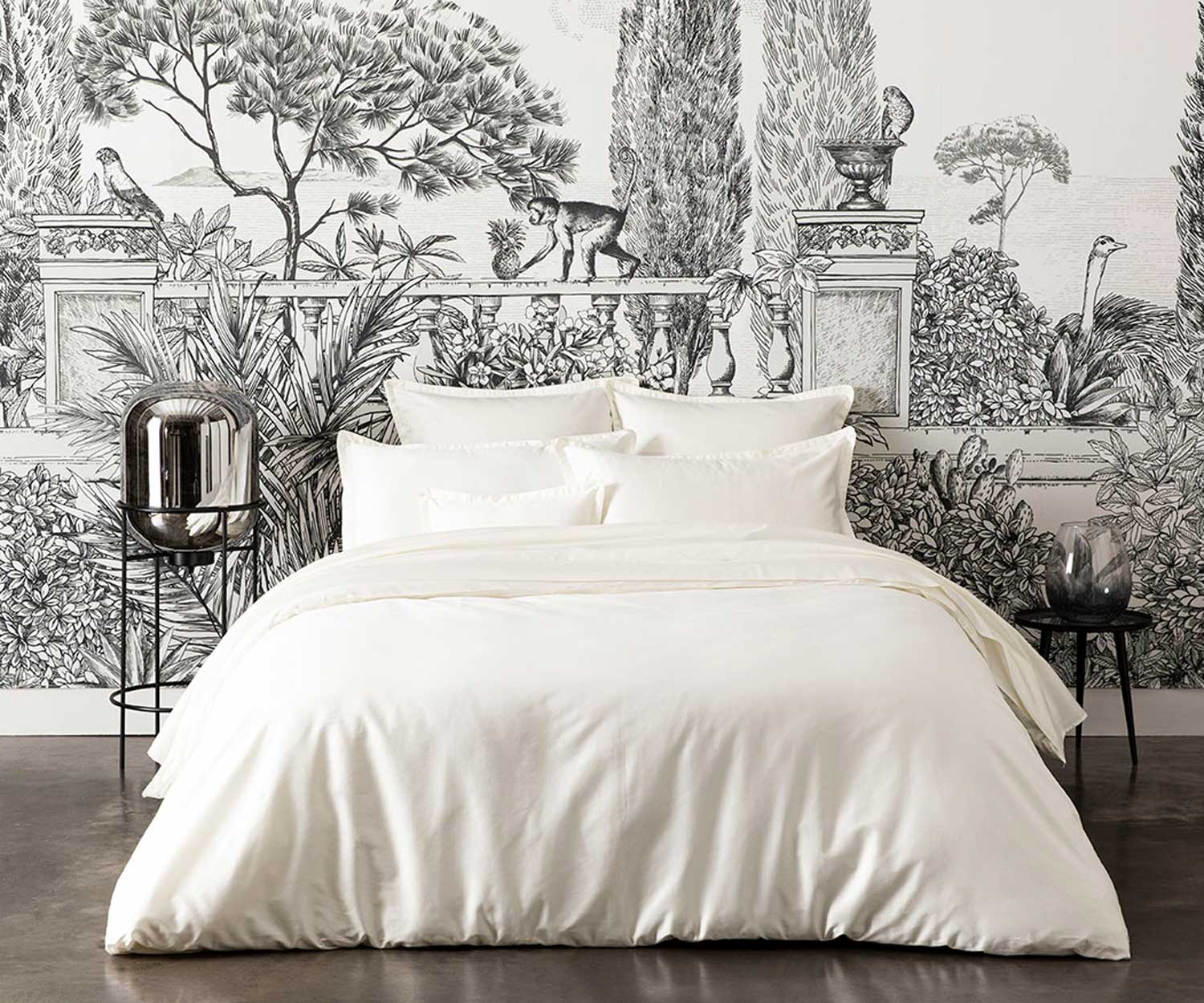 Alexandre_Turpault_Bettwaesche_TEOPHILE_hermine_Lifestyle Alexandre Turpault Bettwäsche TEOPHILE ERMINE