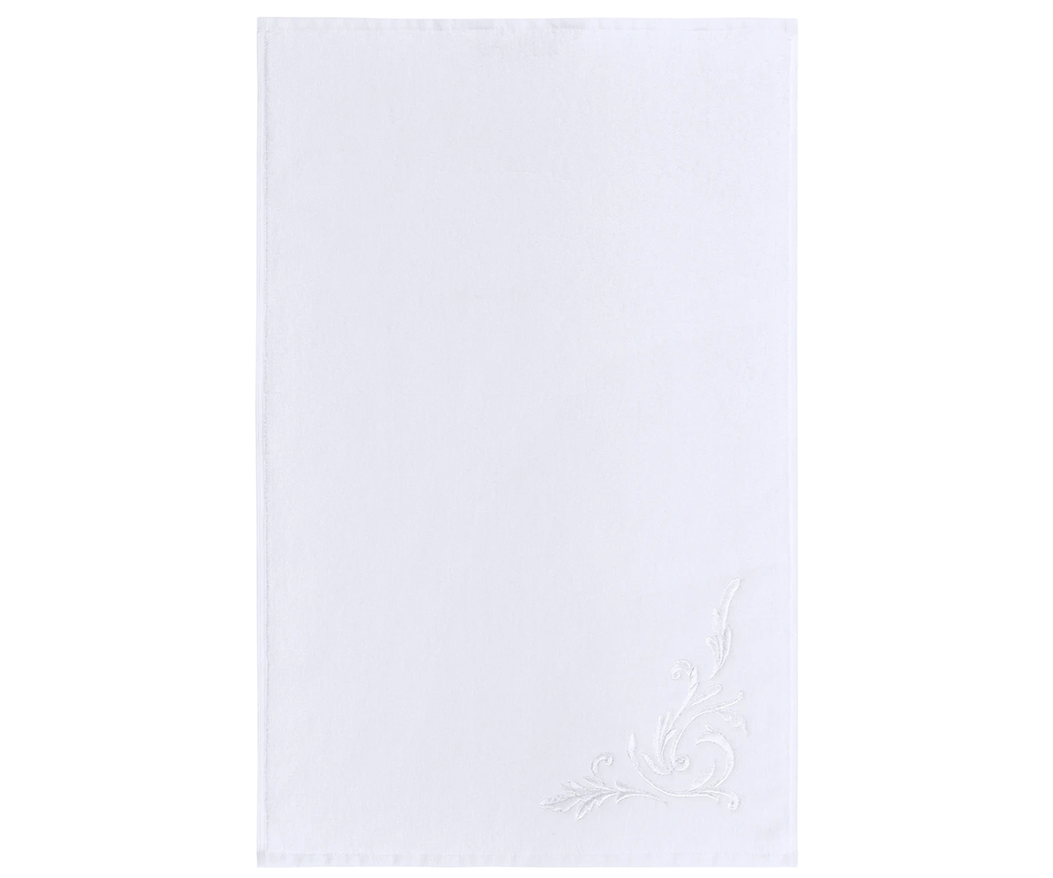 Fischbacher-Bettwaesche_Snow-Lace_40-60 Fischbacher guest towel SNOW LACE 40 x 60 cm