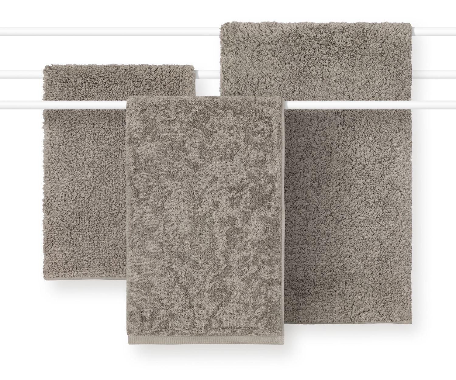 Schlossberg Alfombra de Baño COSHMERE GOTS col. souris Schlossberg Alfombra de Baño COSHMERE GOTS col. souris