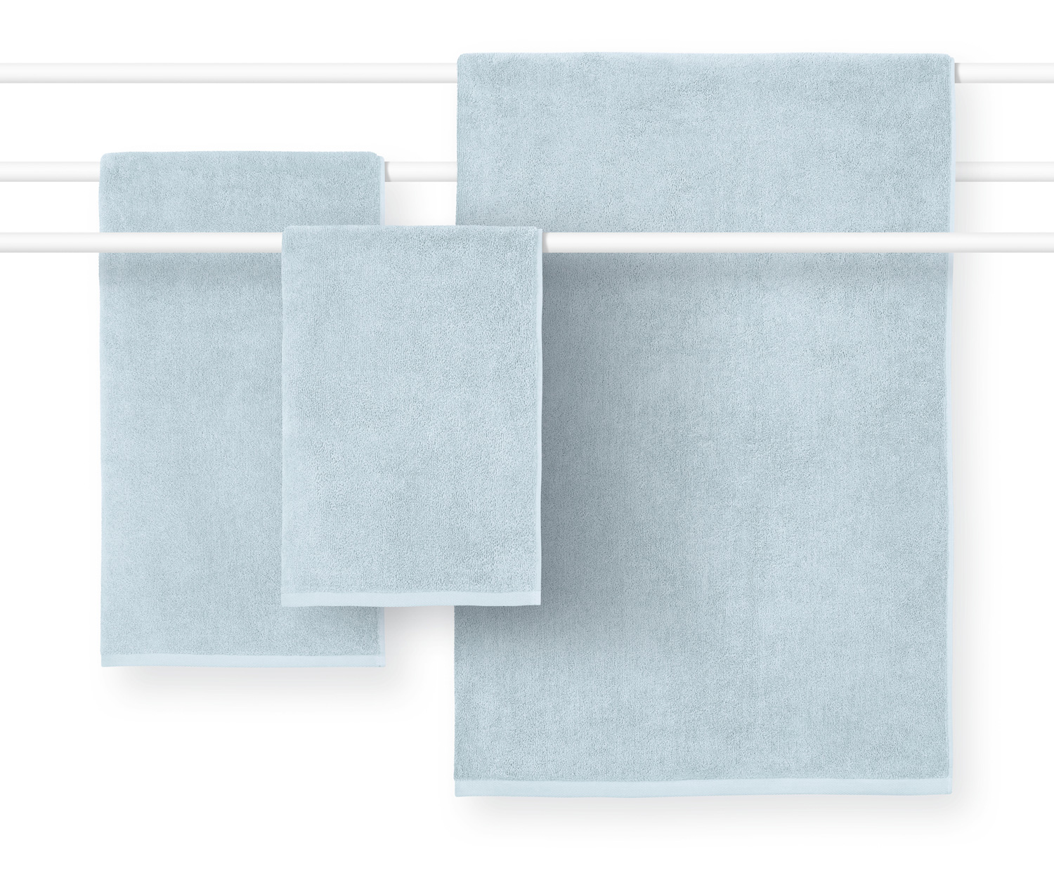 Toallas COSHMERE GOTS de Schlossberg col. ciel Toallas COSHMERE GOTS de Schlossberg col. ciel