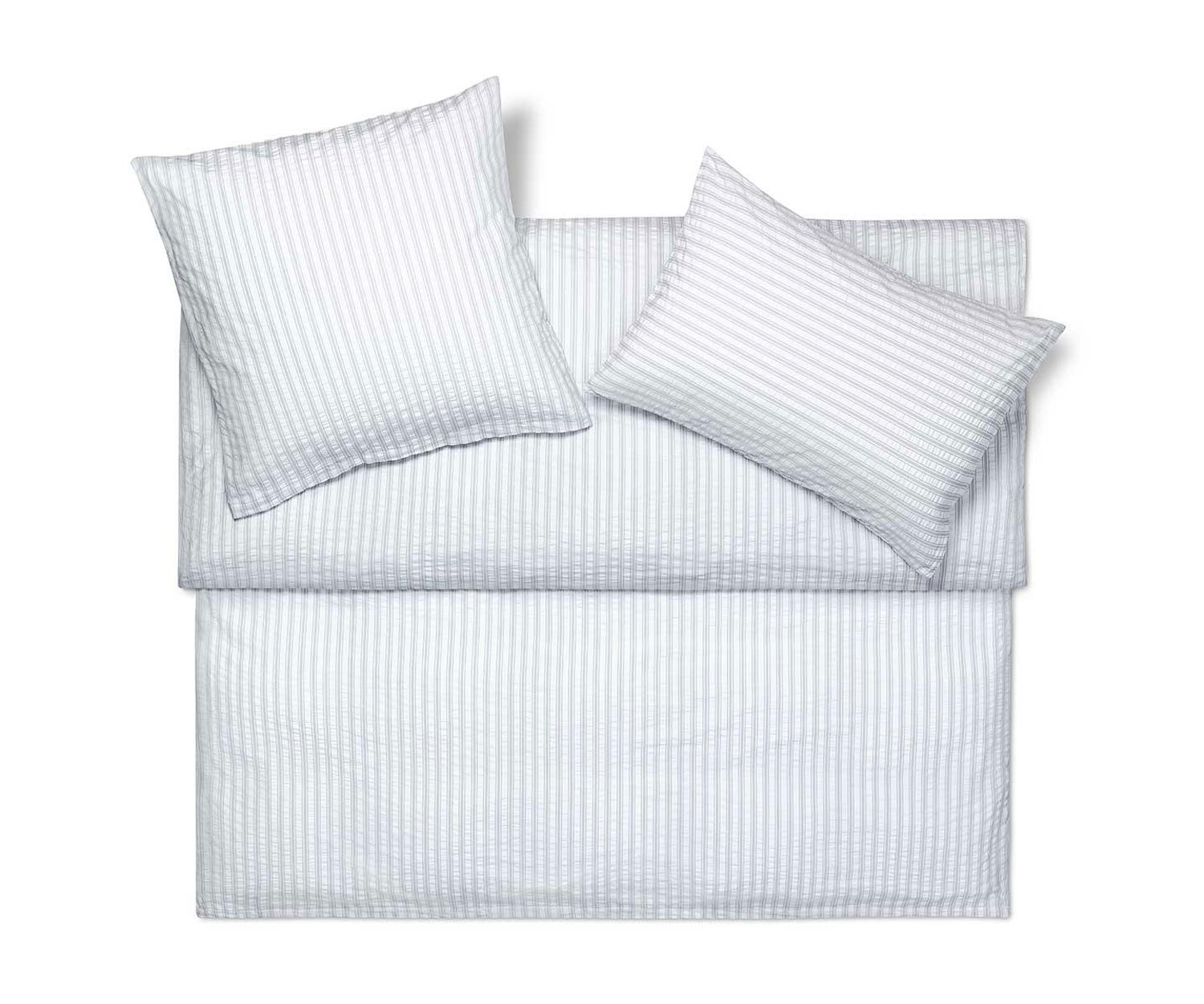 Schlossberg DEAN GRIS bed linen - Seersucker