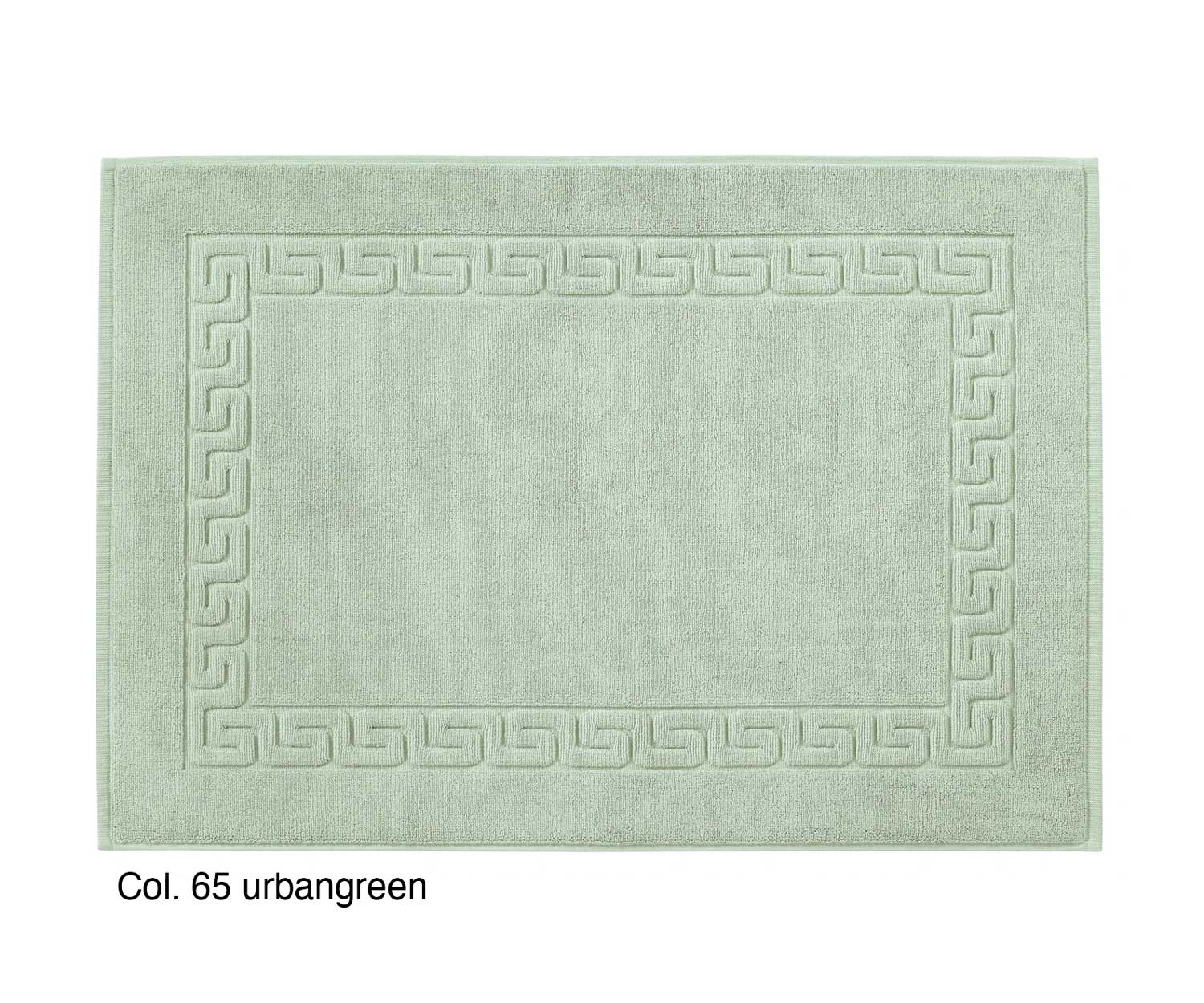 Weseta DREAMFLOR Duschvorleger col. 65 urbangreen
