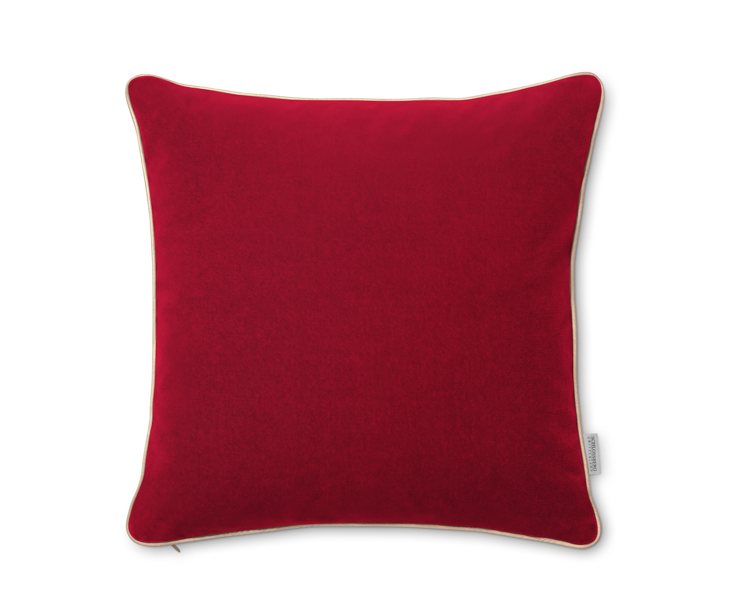 Cushion ELODIE col. red by Schlossberg Cushion ELODIE col. red by Schlossberg