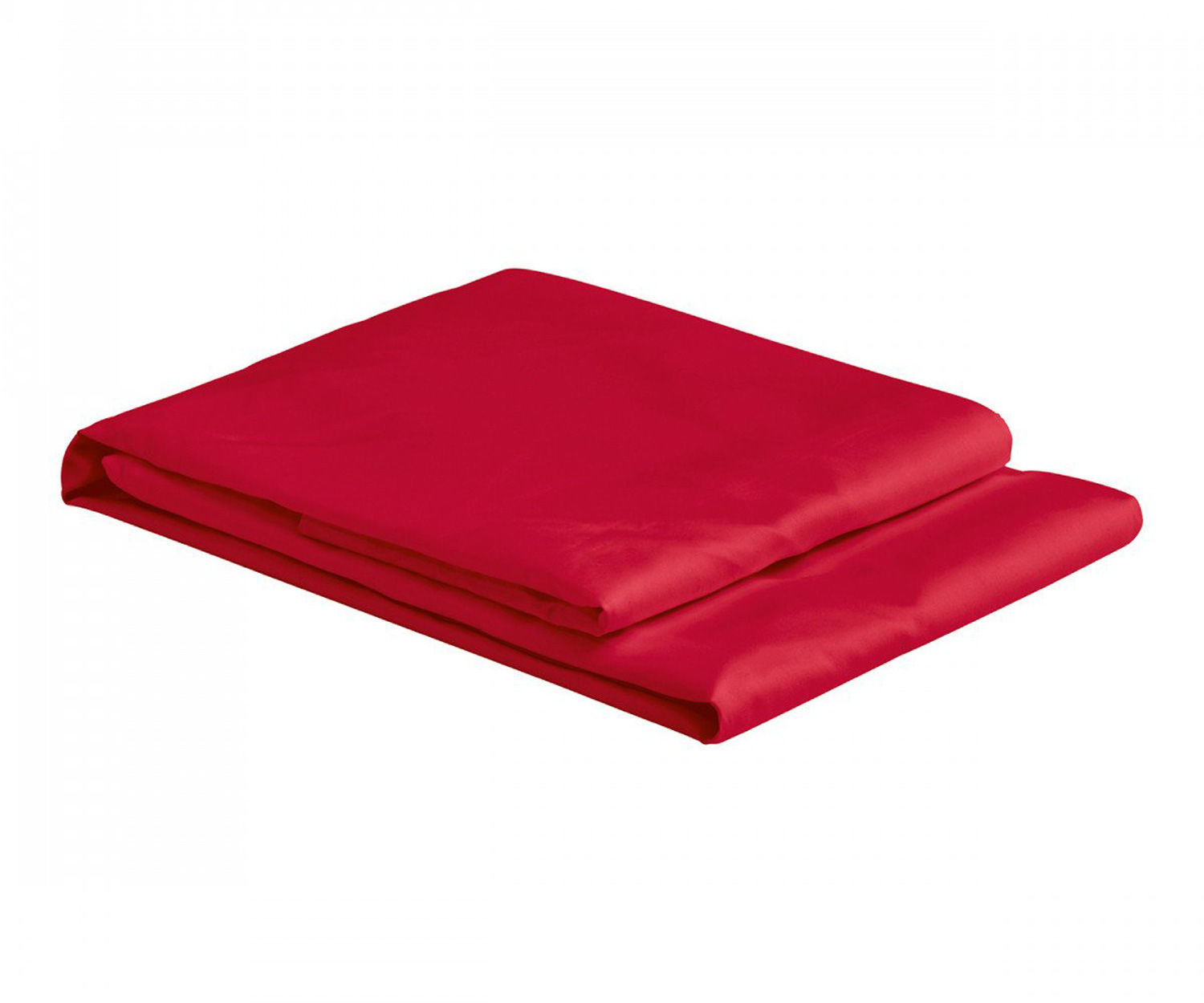Sábana para topper SATIN UNI de Fischbacher col. 292 red